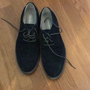 Calvin Klein wingtip shoes